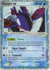 Kyogre EX 037 Cosmos Holo Promo - EX Collector's Tin Exclusive